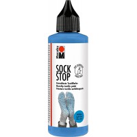 Marabu Peinture pour textile Sock Stop, 90 ml, bleu clair