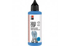 Marabu Peinture pour textile Sock Stop, 90 ml, bleu clair
