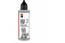 Marabu Peinture pour textile Sock Stop, 90 ml, gris