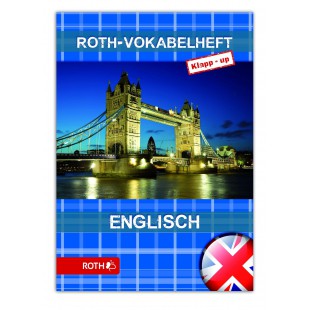 Rougeh Vokabelheft Klapp-Up Englisch, Din A5 Noir 