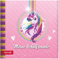 Freundebuch Einhornportrait