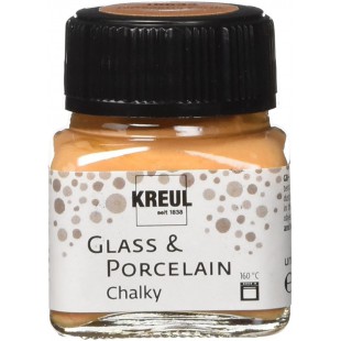 KREUL Peinture pour verre et porcelaine Chalky, Terracotta