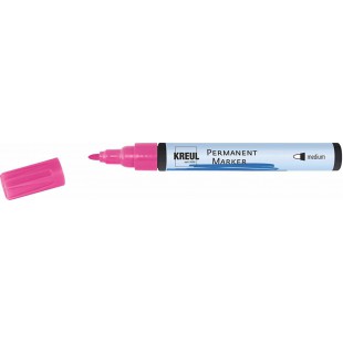 KREUL Marqueur permanent, medium, rose vif