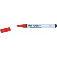 KREUL Marqueur permanent, fine, rouge