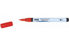 KREUL Marqueur permanent, fine, rouge