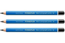 STAEDTLER Crayon graphite Mars Lumograph jumbo, dureté: 6B