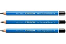 STAEDTLER Crayon graphite Mars Lumograph jumbo, dureté: 6B