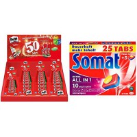 Pritt Bâton de colle, présentoir de 97 + pastilles SOMAT