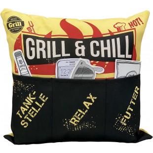 HERGO Coussin d'extérieur 'Grill & Chill'