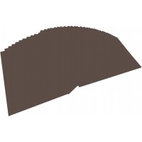 folia Carton de bricolage, A4, 300 g/m2, marron foncé