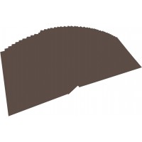 folia Carton de bricolage, A4, 300 g/m2, marron foncé