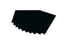 folia Carton de bricolage, (L)500 x (H)700 mm, noir