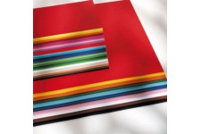 folia Papier de couleur, (L)500 x (H)700 mm, blanc