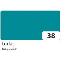 folia Papier de couleur, (L)500 x (H)700 mm, turquoise