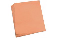 folia Papier de couleur, (L)500 x (H)700 mm, saumon