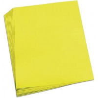 folia Papier de couleur, (L)500 x (H)700 mm, limon