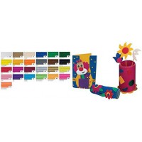 folia Carton ondulé, (L)500 x (H)700 mm, crème