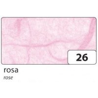 Lot de 10 : folia Soie de paille, (L)470 x (H)640 mm, rose