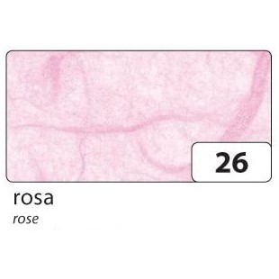 Lot de 10 : folia Soie de paille, (L)470 x (H)640 mm, rose
