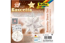folia Feuilles de papier pliable étoile Bascetta, Ornement 1