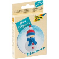 folia Mini kit de feutrine 'Filzinies', bonhomme de neige
