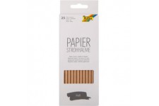 folia Paille en papier 'KRAFT', longueur : 200 mm
