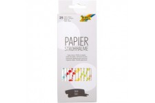 folia Paille en papier 'BOLD DOTS', longueur : 200 mm