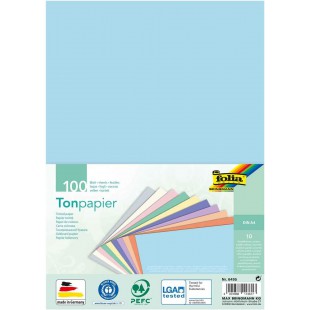 folia Papier teinté PASTEL, A4, 130 g/m2