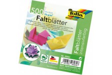 folia Feuille de papier à plier, 100 x 100 mm, 70 g/m2