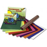 folia Papier transparent, (l)700 mmx(L)1 m, 42 g/m2, assorti