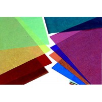 folia Papier transparent, (L)500x(H)700 mm, 42 g/m2, assorti