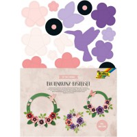 folia Kit de couronne de fleurs, pour 3 couronnes