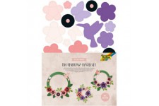 folia Kit de couronne de fleurs, pour 3 couronnes