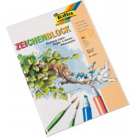 folia Bloc à dessin, 80 g/m2, A4, 50 feuilles