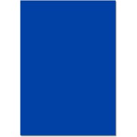 folia Carton de bricolage, (L)500 x (H)700 mm, bleu outremer