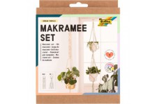 folia Kit macramé URBAN JUNGLE, 7 pièces