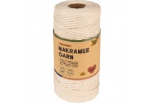 folia Fil de macramé PURE NATURAL, longueur: 100 m