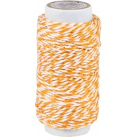 Knorr Prandell Ficelle Déco/Cordon Déco, 20 M, Orange Noir