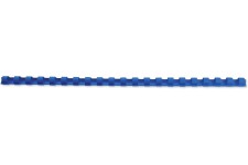 GBC Peigne à relier en plastique CombBind, A4, 8 mm, bleu