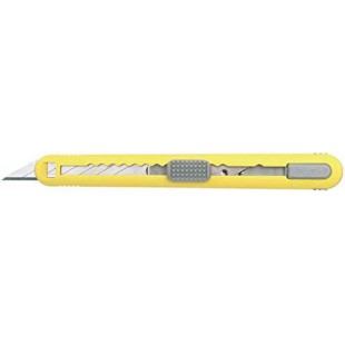 NT Cutter A 553 P, boîtier en plastique, jaune