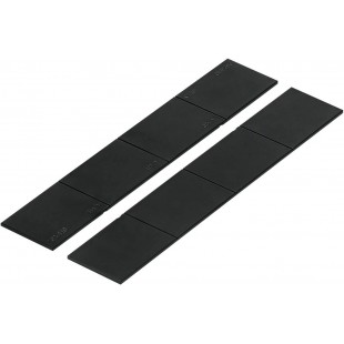 styro Kit de subdivision styrodoc, 2 transversales, noir