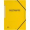 Oxford Postmappe, DIN A4, PP, transparent-jaune
