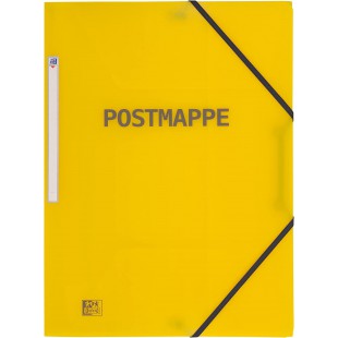 Oxford Postmappe, DIN A4, PP, transparent-jaune