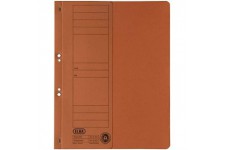 Lot de 50 : ELBA Chemise à oeillets en carton, orange, Classement