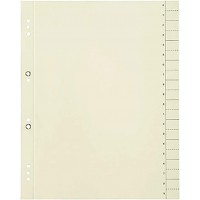 Oxford Intercalaires, chamois, 240 x 300mm, en carton solide