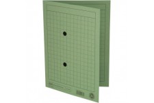 Lot de 50 : ELBA chemise, A4, carton manille, vert