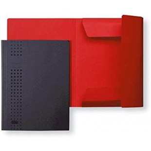 ELBA chemise à rabat chic en carton, A4, rouge
