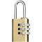 Wonday Cadenas à combinaison, en laiton, 20 mm
