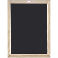 Wonday Ardoise en bois, uni, (l)260 x (H)340 mm, noir