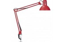 MAUL Lampe de bureau MAULstudy, avec pince, rouge